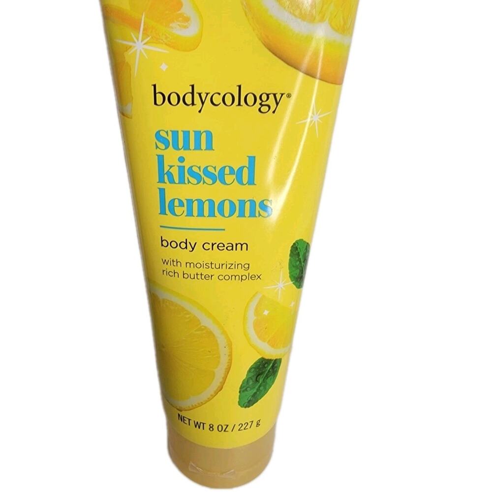 Bodycology Sun Kissed Lemons Body Cream & Fragrance Mist 8oz Set Discontinued - Picture 5 of 8